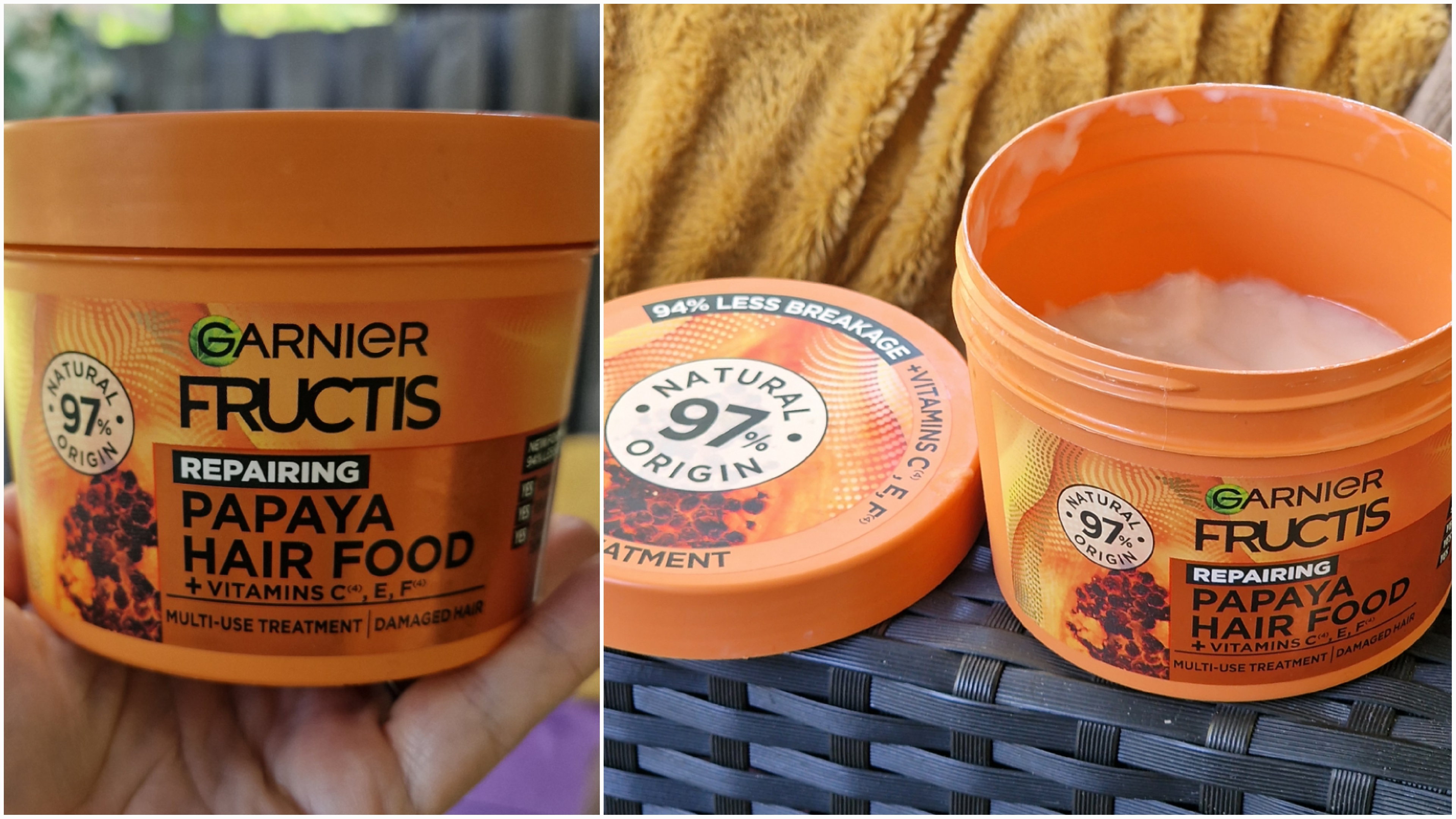 Garnier Fructis Hair Food Papaya