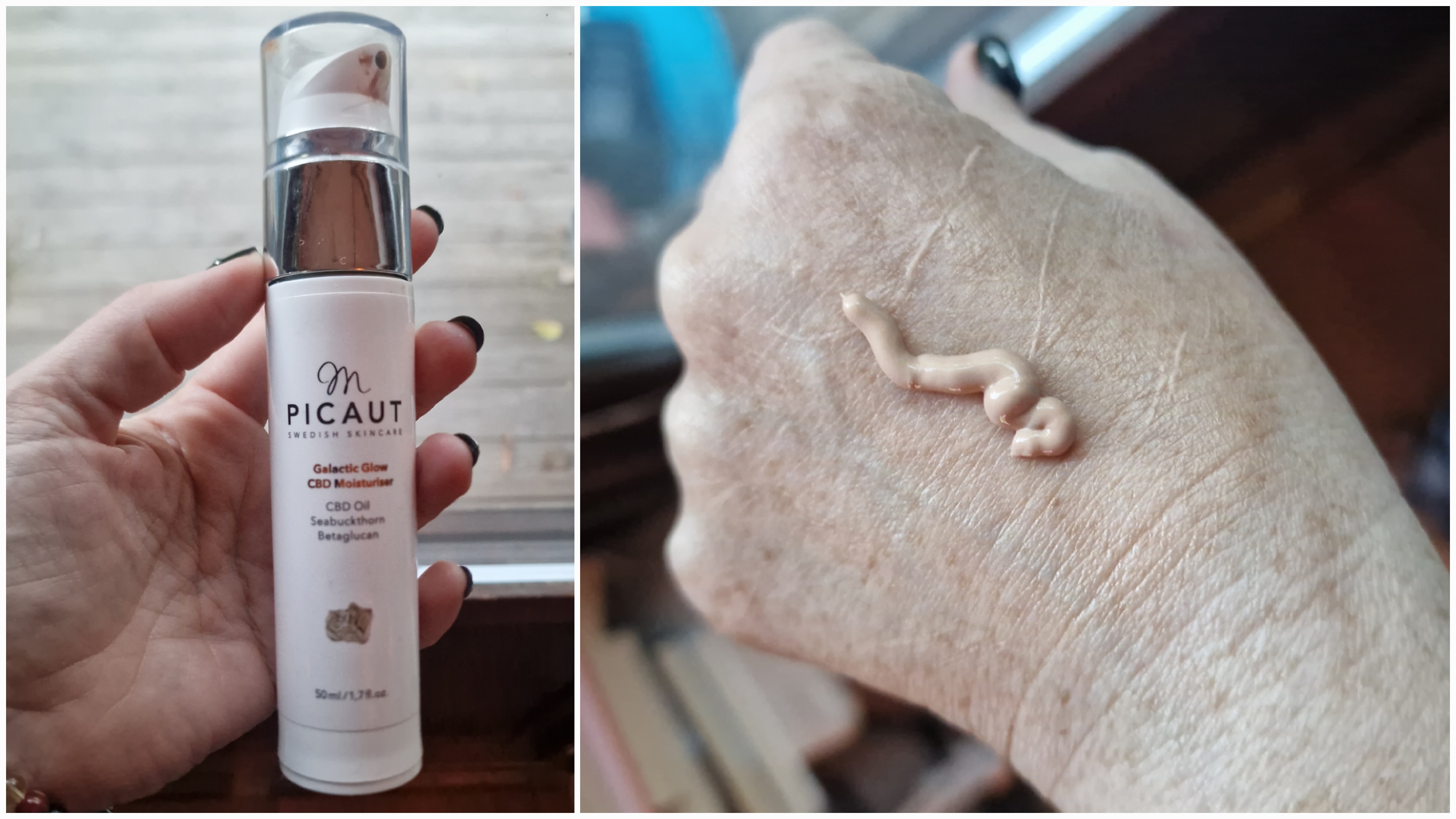 M Picaut Swedish Skincare Galactic Glow CBD Moisturiser